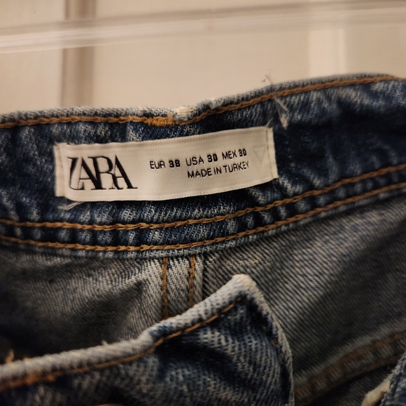 Zara SLIM CROPPED JEANS - Picture 5 of 6